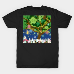 Dancing under Lights of Night T-Shirt